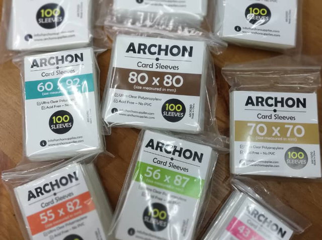 Archon card sleeves