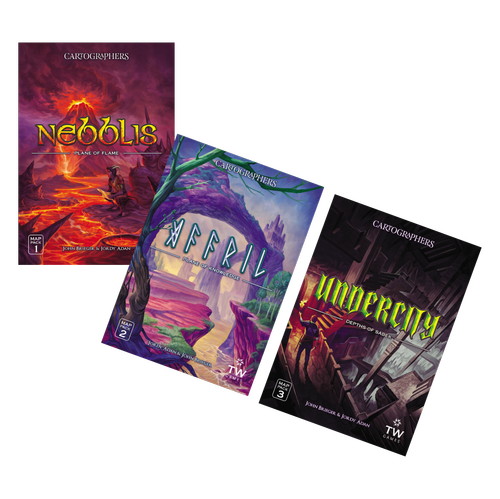Cartographers: Map Packs 1-3