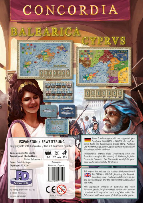 Concordia Maps #4: Balearica/Cyprus