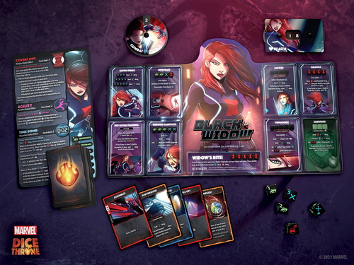 Dice Throne: Marvel 2-Hero Box (Black Widow vs Doc Strange)