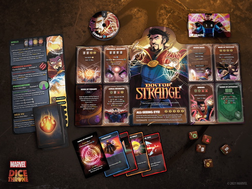 Dice Throne: Marvel 2-Hero Box (Black Widow vs Doc Strange)