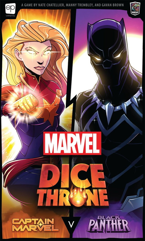Dice Throne: Marvel 2-Hero Box (Captain Marvel vs Black Panther)