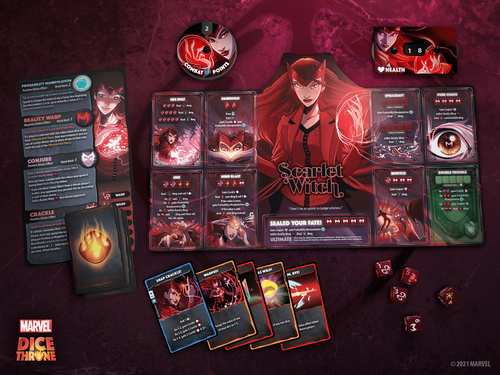 Dice Throne: Marvel 4-Hero Box
