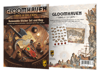 Gloomhaven: Jaws of the Lion - Removable Sticker Set & Map