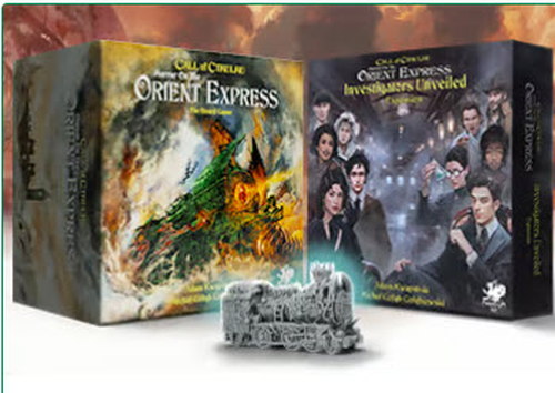 Horror on the Orient Express: The Board Game (KS First Class Ticket Edition)