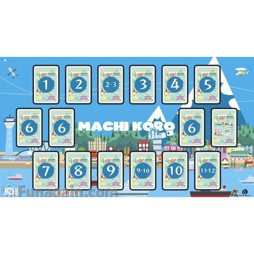 Machi Koro: Deluxe Game Mat
