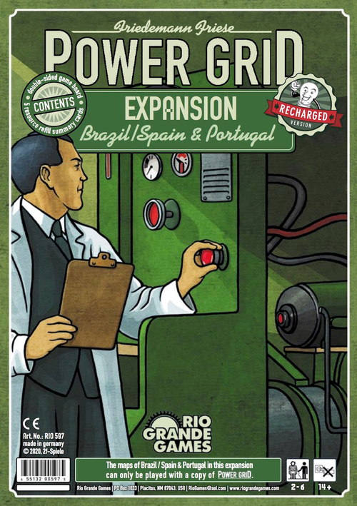 Power Grid: Brazil/Spain and Portugal (Recharged Version)