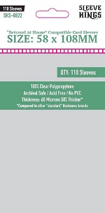 Sleeve Kings 58x108mm