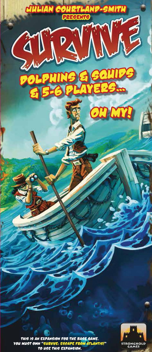 Survive: Escape from Atlantis! - Dolphins & Squids & 5-6 Player...Oh My!