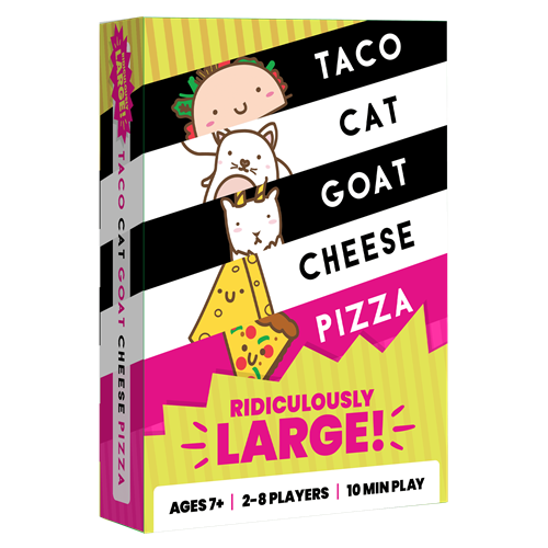 Taco Cat Goat Cheese Pizza RIdiculously Large