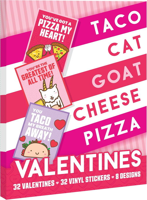 Taco Cat Goat Cheese Pizza: Valentine's Edition