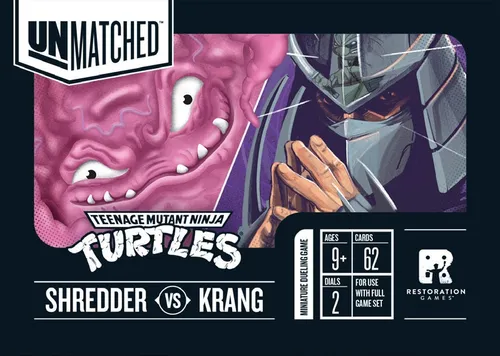 Unmatched Adventures: TMNT: Shredder & Krang Villains Deck