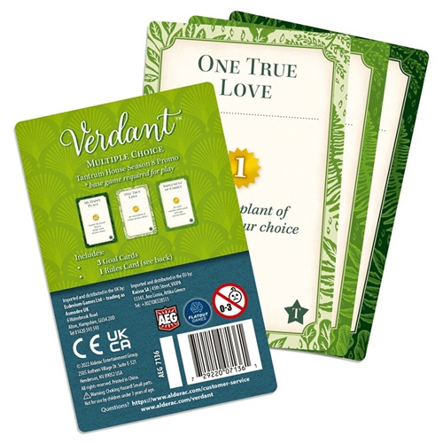 Verdant: Multiple Choice
