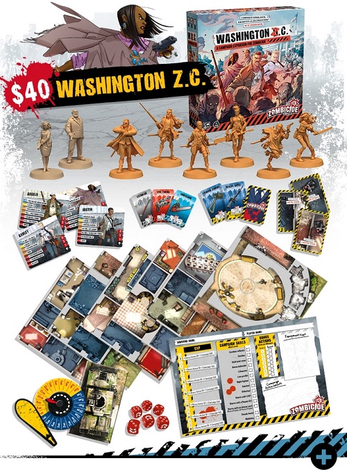 Zombicide (2nd Edition): Washington Z.C.