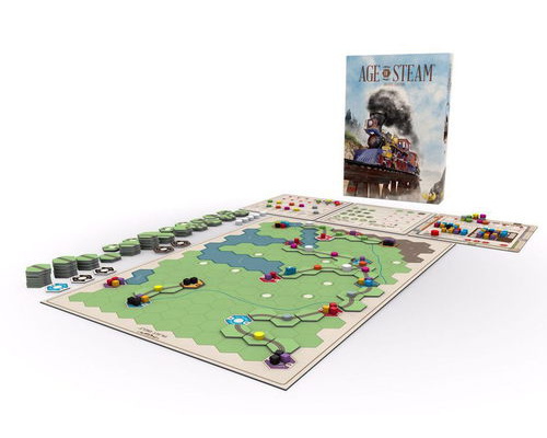 Age Of Steam: Deluxe Edition (incl wooden trains)