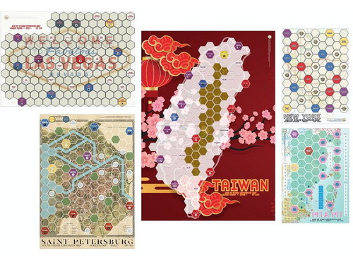 Age Of Steam: AV Studio 2022 Maps