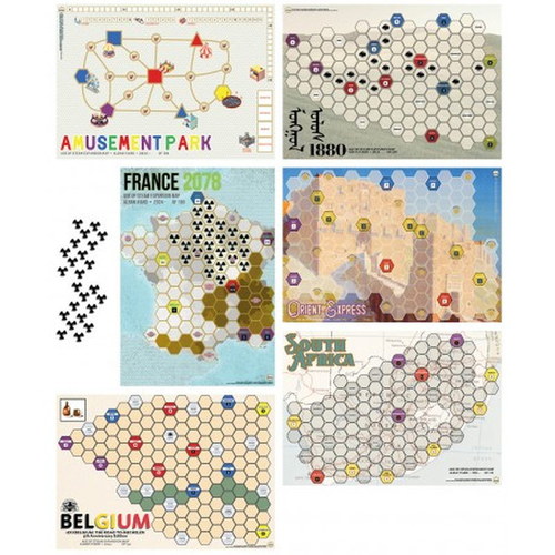 Age Of Steam: AV Studio 2024 Maps